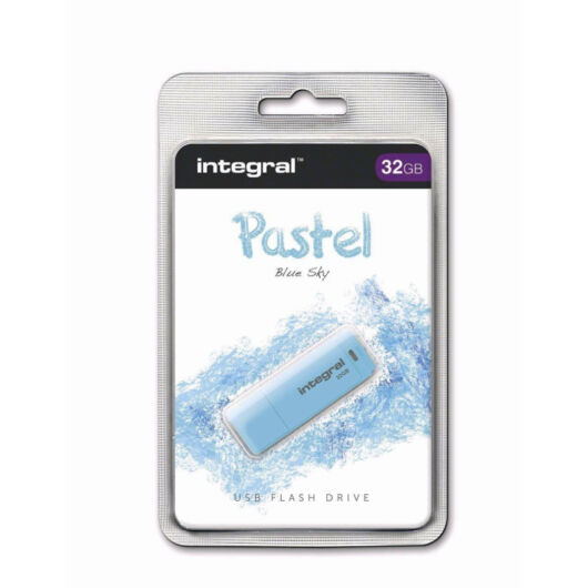 Integral 32GB Pendrive USB 2.0 - Pastel Blue - INFD32GBPASBLS