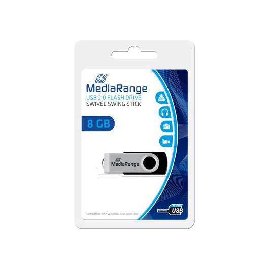 Mediarange 8GB Pendrive USB 2.0 - MR908