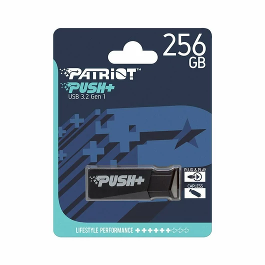 PATRIOT 256GB PUSH+ USB 3.2 pendrive