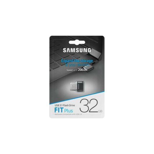Samsung Fit Plus 32GB USB 3.1 Gen 2 Pendrive (200Mb/s) - MUF-32AB/EU