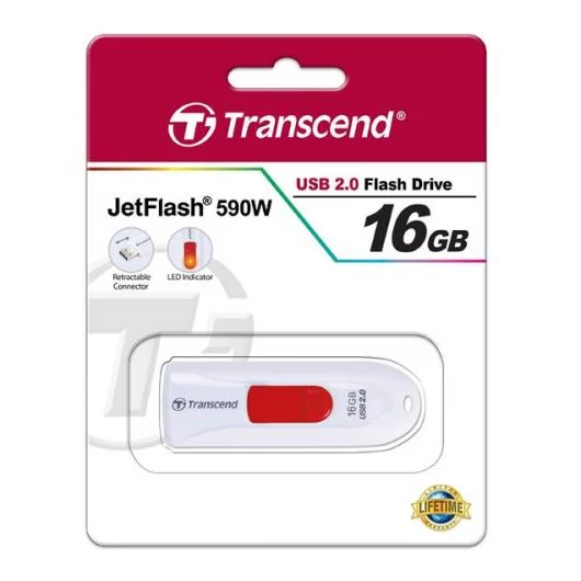 Transcend 16GB Jetflash 790 pendrive [USB 3.0] Fehér TS16GJF790W