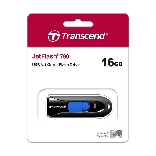 Transcend 16GB Jetflash 790 pendrive [USB 3.0] Fehér TS16GJF790K