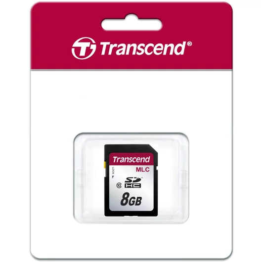 TS8GSDHC10M Transcend 8GB MLC Industrial SDHC Memóriakártya Class 10