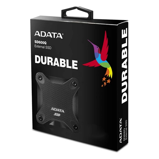 ASD600Q-1T92U31-CBK ADATA SD600Q KÜLSŐ SSD 1,92 TB USB 3.1 Fekete