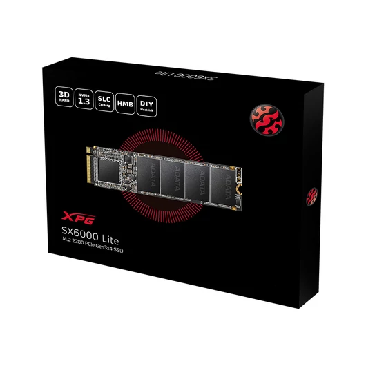 Adata SX6000 LITE Belső SSD 128GB M.2 PCIe ASX6000LNP-256GT-C