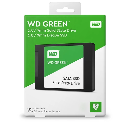 WD Green Belső SSD 480GB SATA3 Fekete