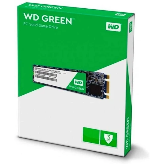 WD Green Belső SSD 240GB M.2/SATA Fekete