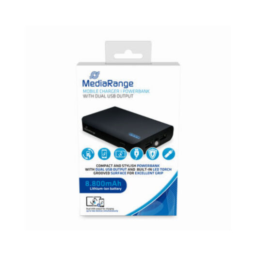 MediaRange 8800mAh Powerbank Dual USB - MR752