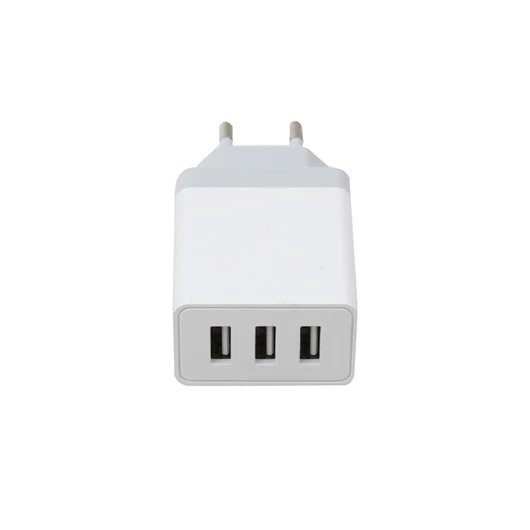 Platinet USB Fali Töltő 3 USB porttal [3A]  44754