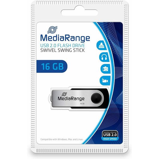 Mediarange 16GB Pendrive USB 2.0 - MR910