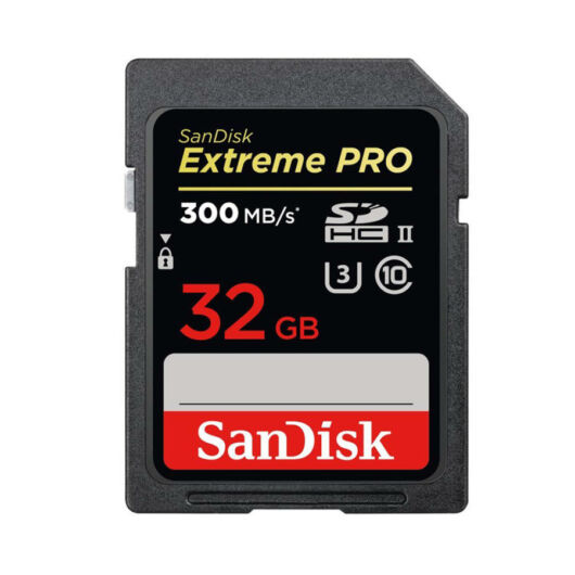 SanDisk Extreme Pro 32GB SDHC Memóriakártya 4K UHS-I U3 Class 10 (280R/250W Mb/S) (SDSDXPK-032G-GN4IN) - SDSDXPK_032G_GN4IN