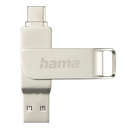 Hama C-Rotate Pro OTG pendrive 32GB USB-C 3.1 - fém