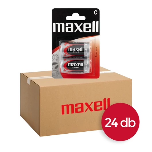 Maxell cink C elem R14 24 db-os csomag