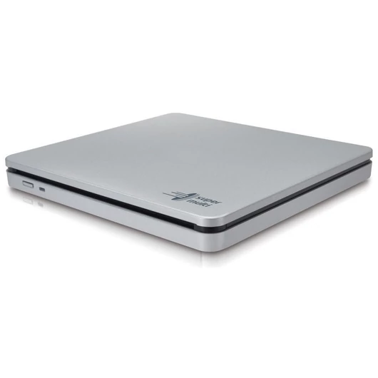 Hitachi - LG GP70NS50 külső ultra vékony DVD-író M-DISC kompatibilis USB - ezüst