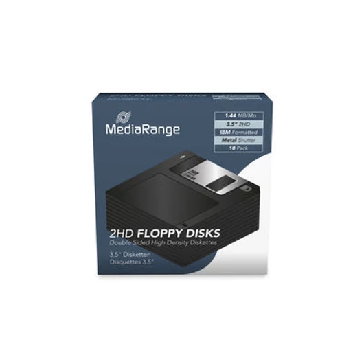 MediaRange 2HD 1,44MB floppy lemez 10 db-os csomag