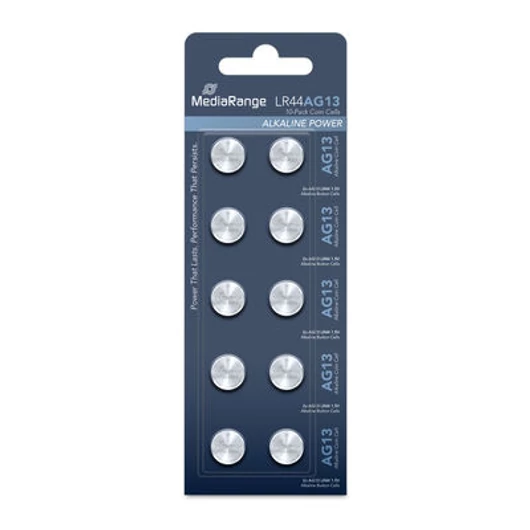 MediaRange Alkáli Gombelem AG13 LR44 1.5V (10)