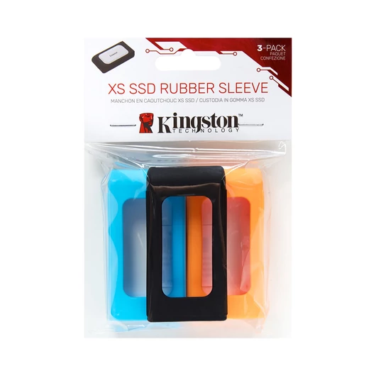 Kingston XS SSD Rubber Sleeve Pack külső merevlemez tok (XS1000, SX1000R, XS2000)