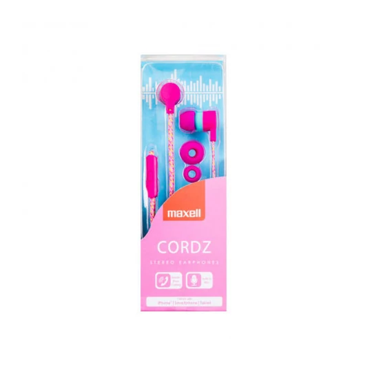Maxell Cordz fülhallgató - Rózsaszín - 303782.00.CN