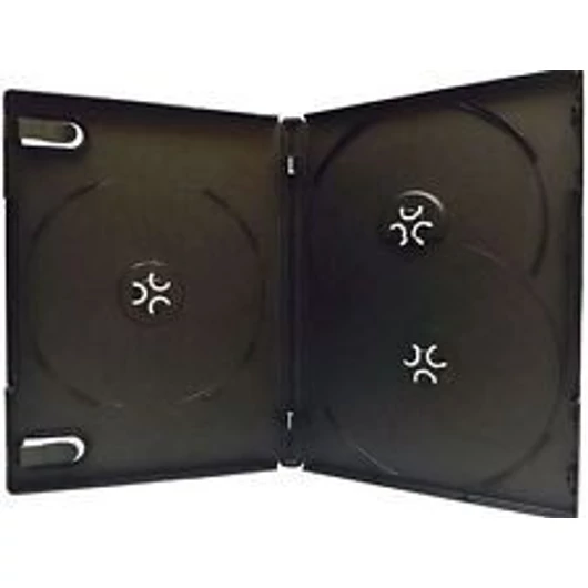 DVD-Box 14mm For 3 Black - 3097