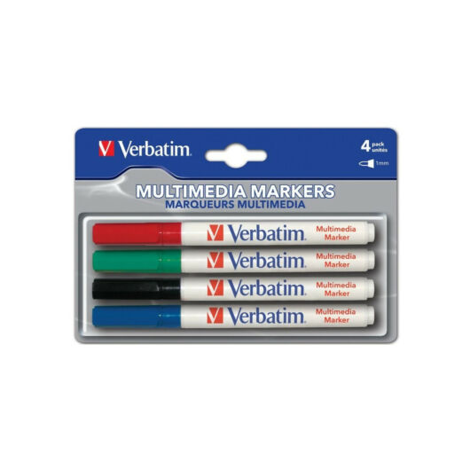 Verbatim Marker Szett (4db) 1mm - 44120