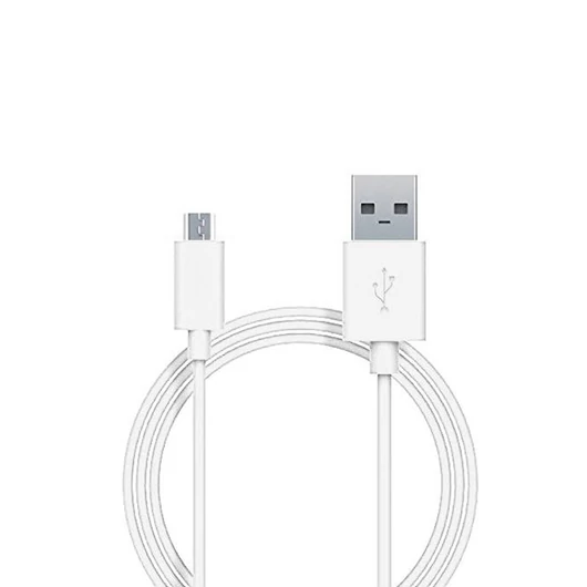 Omega PVC Micro USB Adat Kábel 1m Fehér - 44343