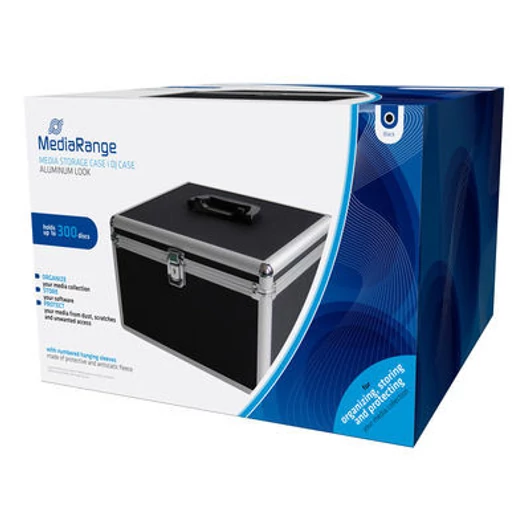 MediaRange DJ Box 300 db-os, fekete - BOX72