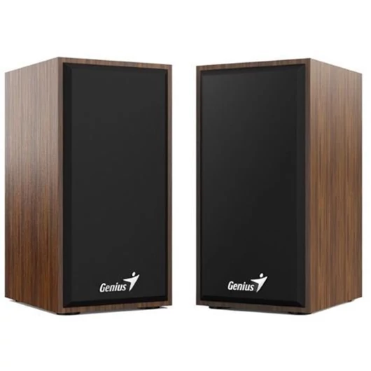 Genius SP-HF180 2.0 hangfal 6W 3,5mm Jack - fa színű