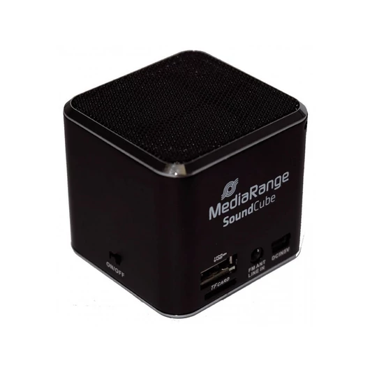 MediaRange SoundCube  Portable Speaker with FM Radio - MR731
