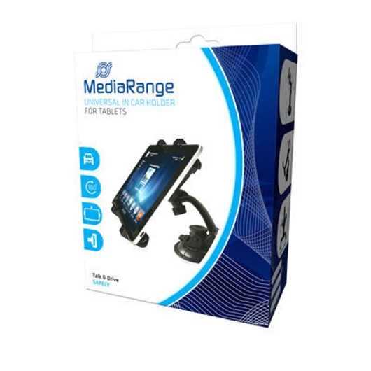 MediaRange univerzális autós tartó tablet-hez, tapadókoronggal - MRMA202