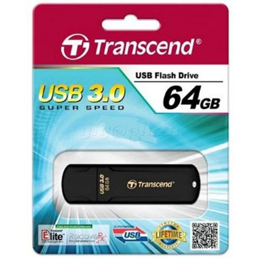 64GB TRANSCEND USB 3.0 PENDRIVE Jetflash 700 FEKETE - TS64GJF700