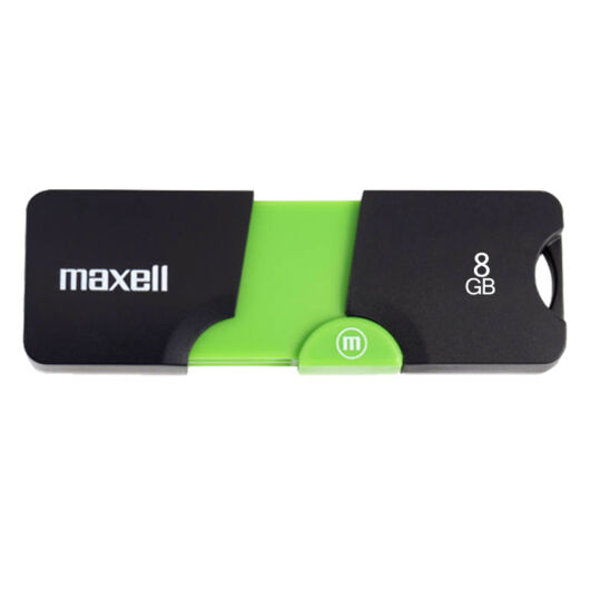 Maxell FLEX 8GB pendrive USB 2.0 Fekete-Zöld