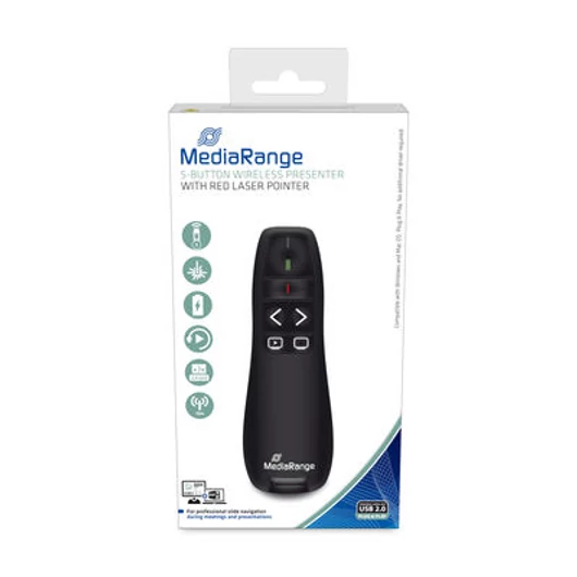 MediaRange 5-Button Wireless Presenter (MROS220)