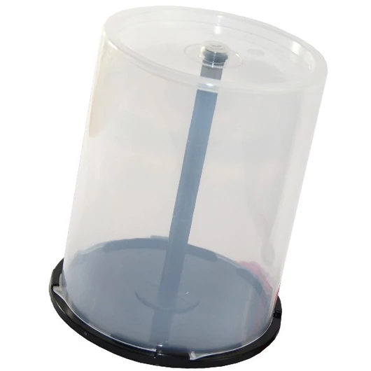 Cake Box 100 CD/DVD tároló 100 lemez számára - fekete (Box43)