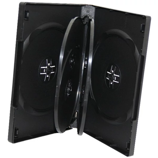 DVD tok 6 db-os - fekete