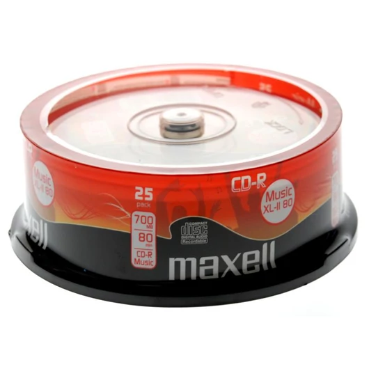 Maxell CD-R 52X Audio lemez 700 MB 80 perc - Cake (25)