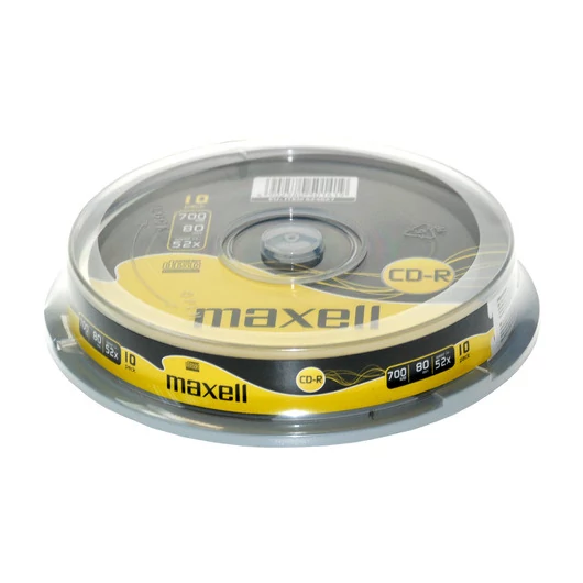 Maxell CD-R 52X lemez 700MB - Cake (10)