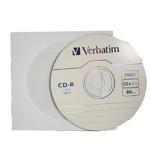 Verbatim CD-R 52X Lemez - Papírtokban (10) - 43411_P
