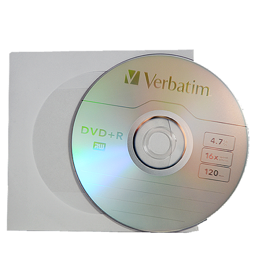 Verbatim DVD+R 16X Lemez - Papírtokban (10) - 43500_P