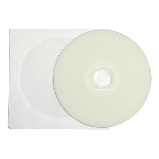 Verbatim DVD-R 16X nyomtatható lemez - papírtokban (10)