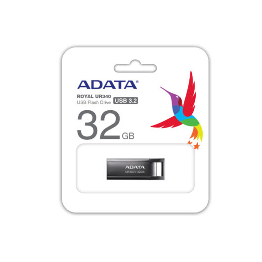 Adata UR340 32GB pendrive [USB 3.2] Fekete