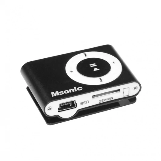 Msonic Mp3 Lejátszó - Fekete (Belső Memória Nélkül) - MM3610K