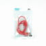 Kép 5/5 - Omega PVC Micro USB Adat Kábel 1m, piros