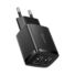 Kép 2/4 - Baseus töltőfej 10.5W Fast charger, Dual USB [USB-A], Fekete