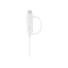 Kép 3/4 - Samsung USB Type-C és Micro USB 2az1-ben kábel [1.5m] fehér