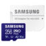 Kép 2/2 - SAMSUNG PRO PLUS 256GB microSD + adapter CL10 UHS-I U3 (180/130 MB/s)