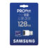 Kép 1/3 - Samsung MicroSDXC 128 GB PRO Plus + USB adapter CL10 UHS-I (180 MB/s olvasási sebesség)