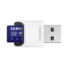 Kép 2/3 - SAMSUNG PRO PLUS 256GB microSD + USB adapter CL10 UHS-I U3 (160/120 MB/s)