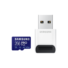 Kép 3/3 - SAMSUNG PRO PLUS 256GB microSD + USB adapter CL10 UHS-I U3 (180/130 MB/s)