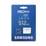 Kép 1/3 - SAMSUNG PRO PLUS 512GB microSD + adapter CL10 UHS-I U3 (160/120 MB/s)