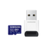 Kép 3/3 - SAMSUNG PRO PLUS 512GB microSD + USB adapter CL10 UHS-I U3 (180/130 MB/s)